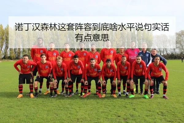 诺丁汉森林这套阵容到底啥水平说句实话有点意思
