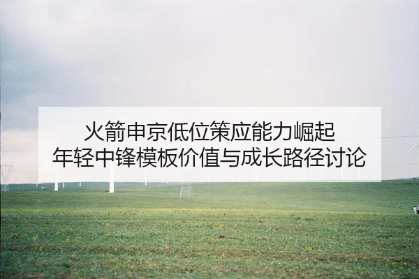火箭申京低位策应能力崛起 年轻中锋模板价值与成长路径讨论